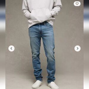 American Eagle Outfitters Airflex Tencel Fibers Light Blue Slim Jeans